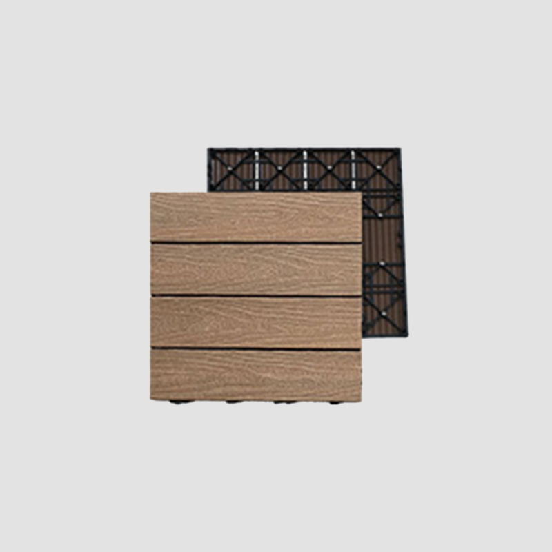 WPC Tile Teak